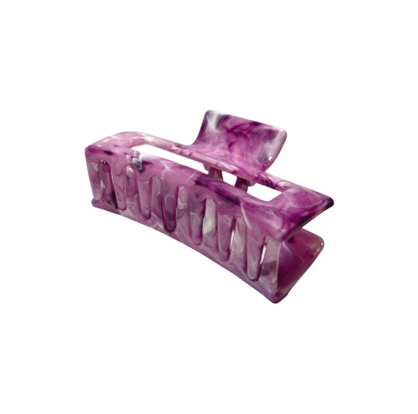 MARLEY HAIR CLAW | PURPLE