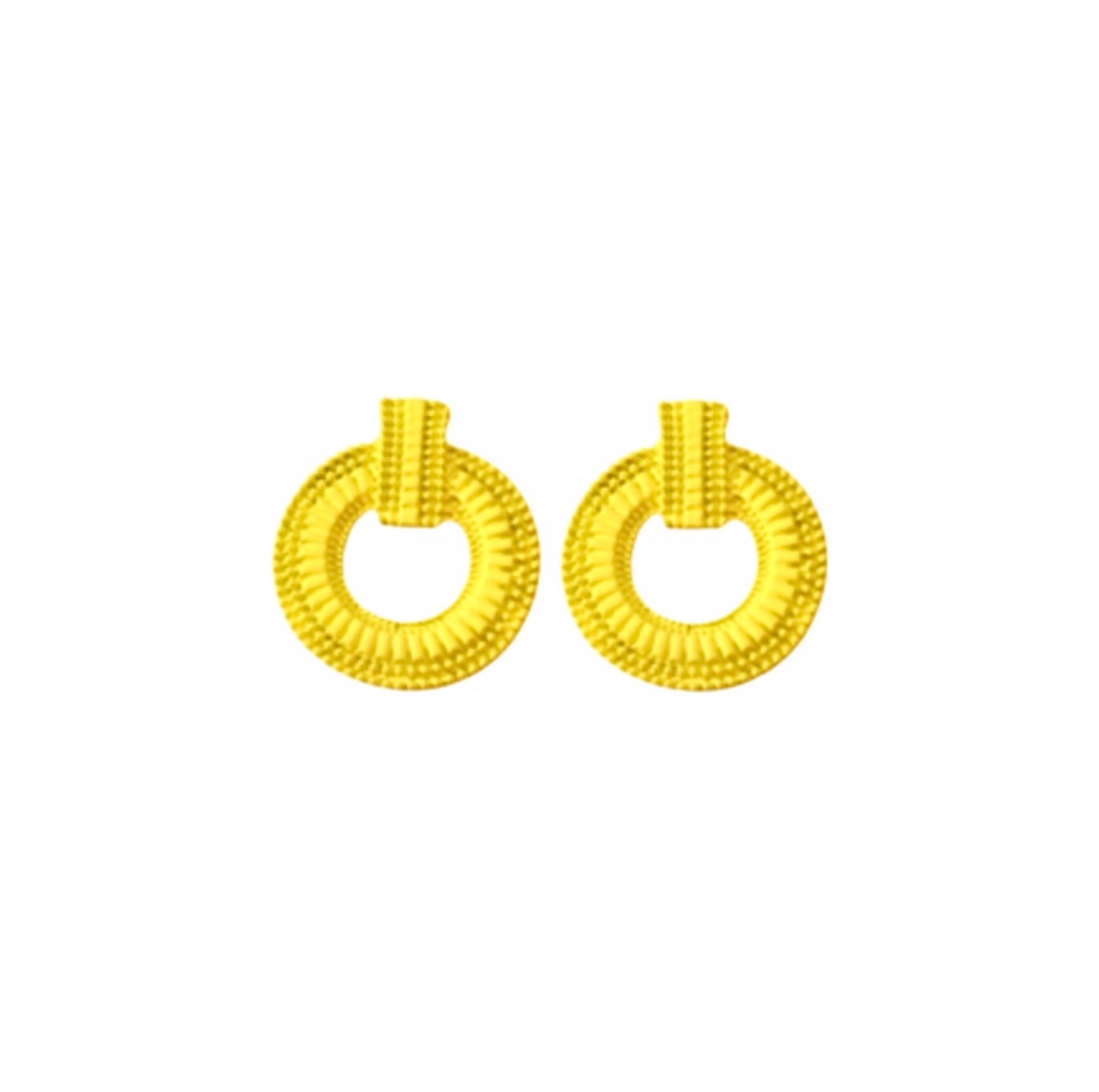 NIKOLINA EARRINGS | YELLOW