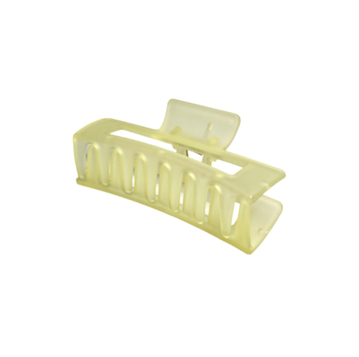 ZARA HAIR CLAW | FROSTED YELLOW