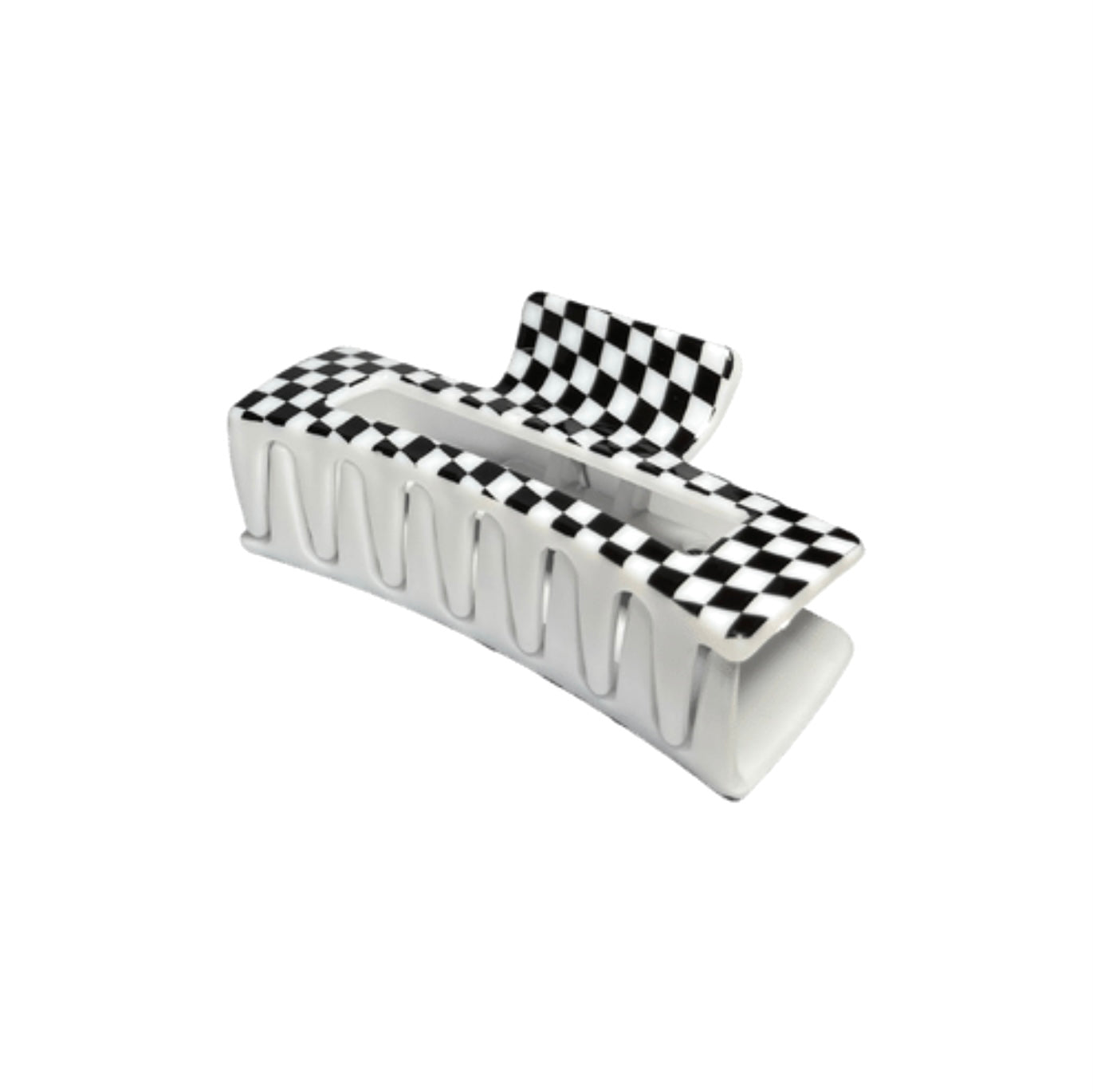 ZARA HAIR CLAW | CHECKERED
