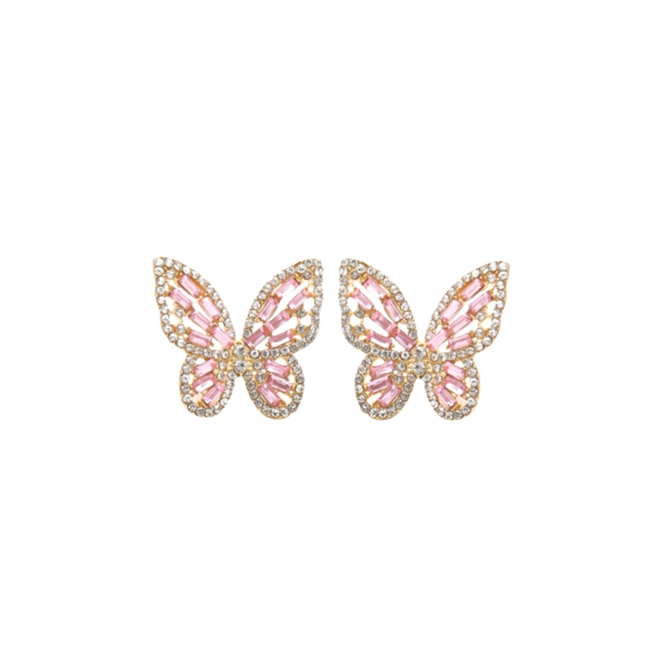 MARIPOSA EARRINGS | DARK PINK