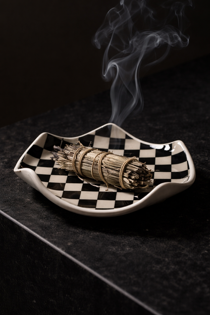 Noir Check Dish