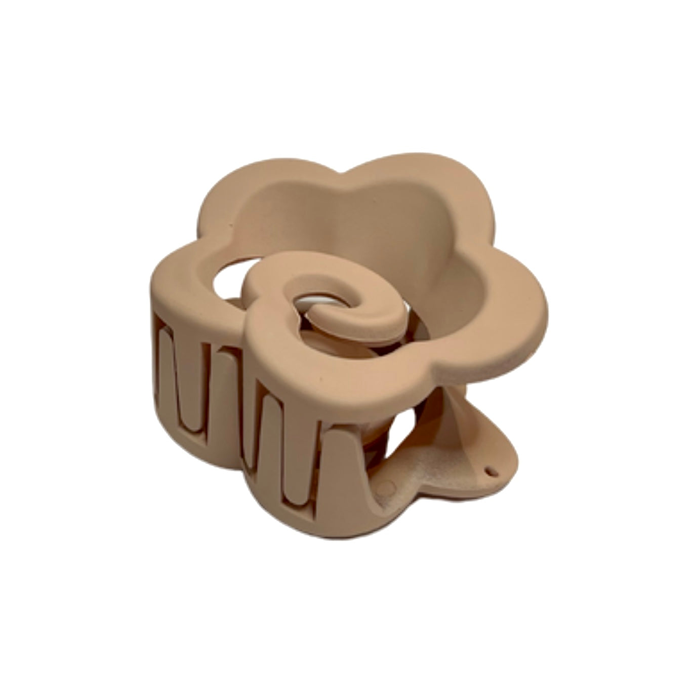 WILDFLOWER HAIR CLAW | LATTE