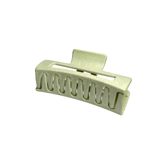 ZARA HAIR CLAW | SAGE SPECKLE