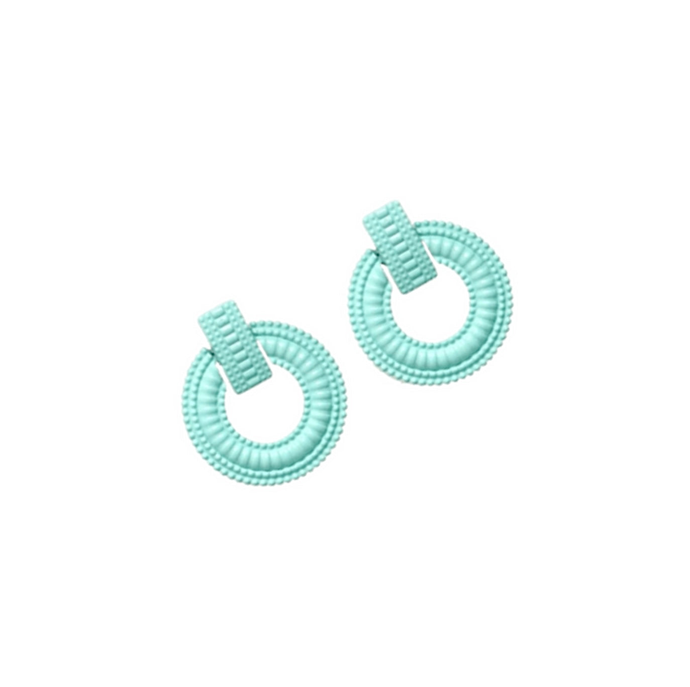 NIKOLINA EARRINGS | AQUA