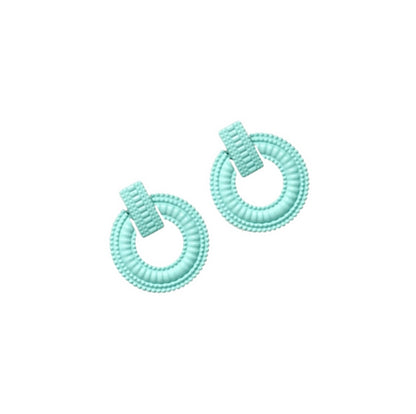 NIKOLINA EARRINGS | AQUA
