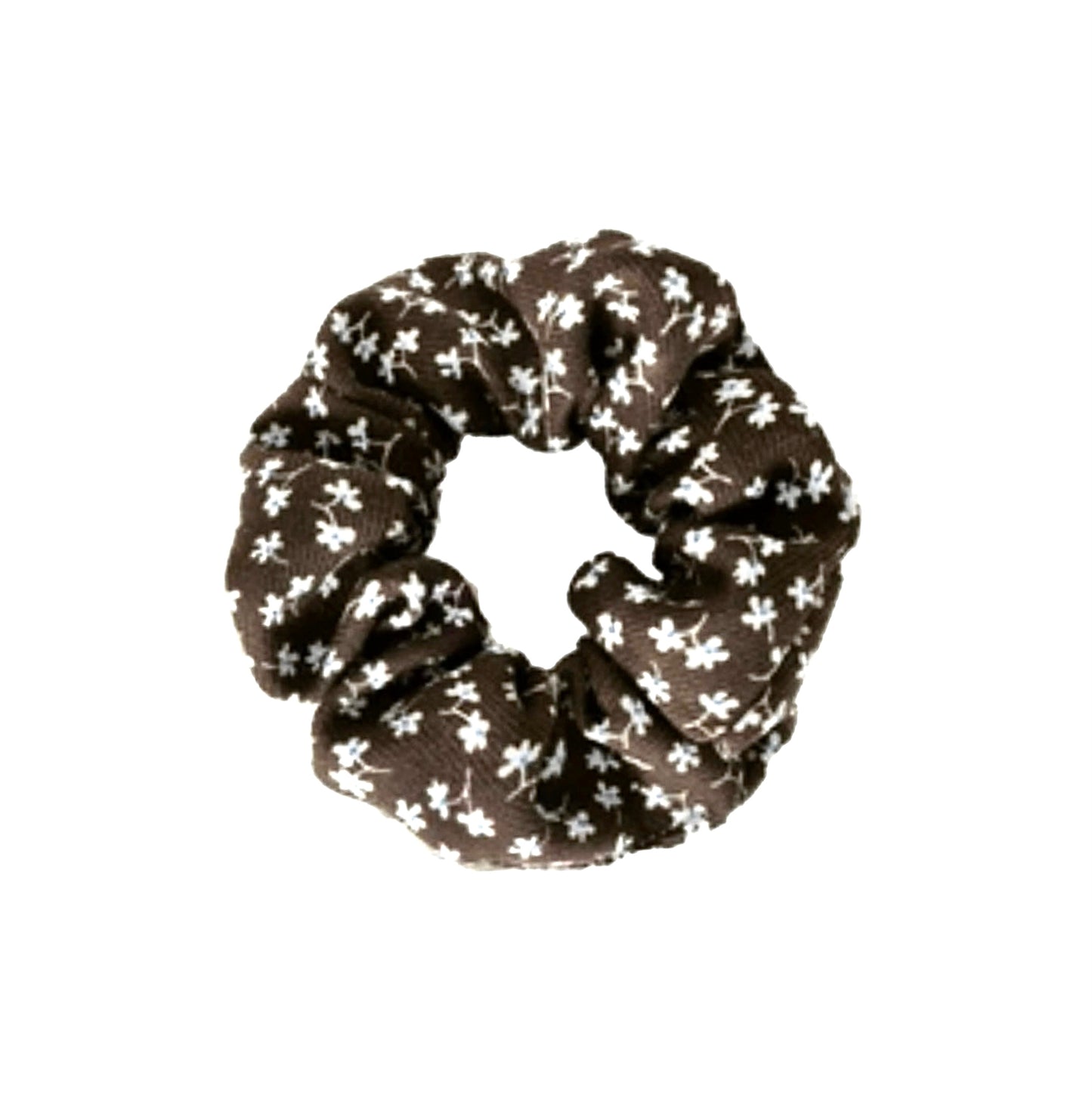 FLORA SCRUNCHIE | BROWN