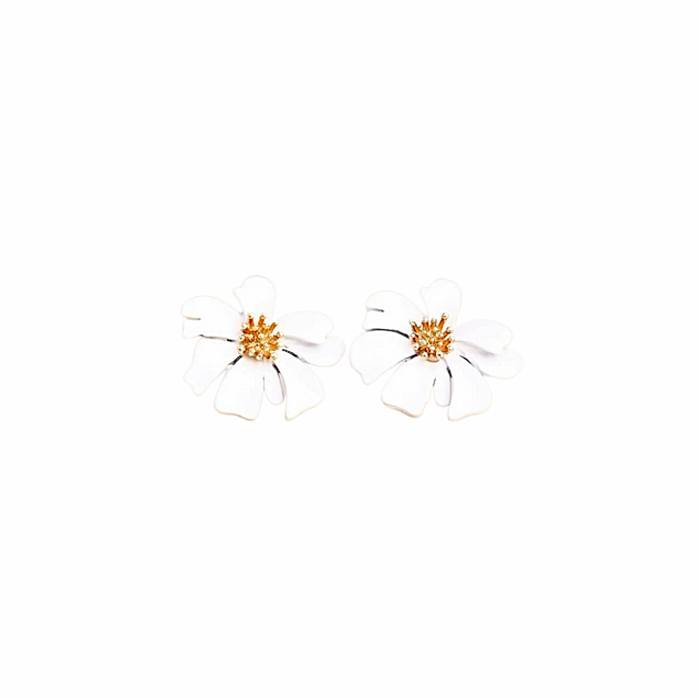 BLOSSOM EARRINGS | WHITE