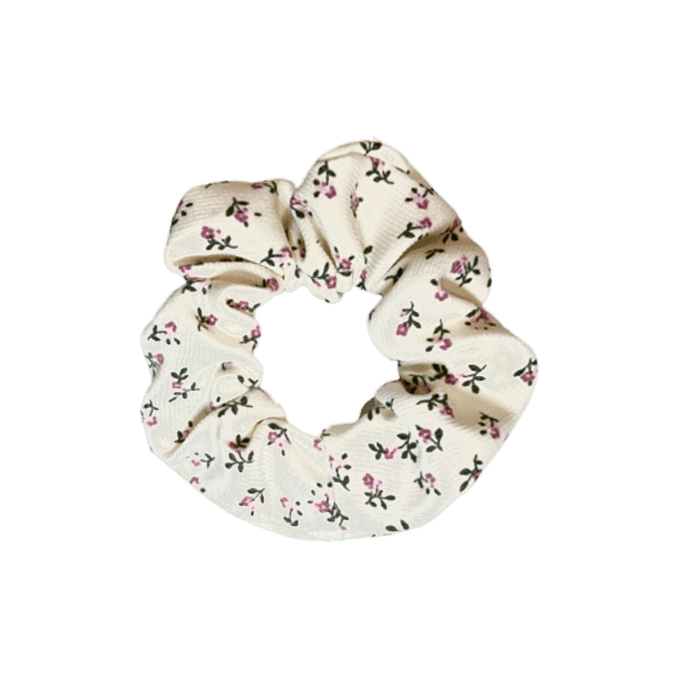 FLORA SCRUNCHIE | WHITE