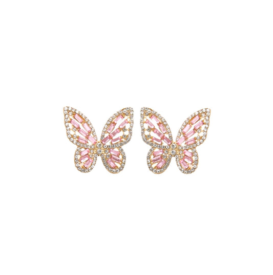 MARIPOSA EARRINGS | DARK PINK
