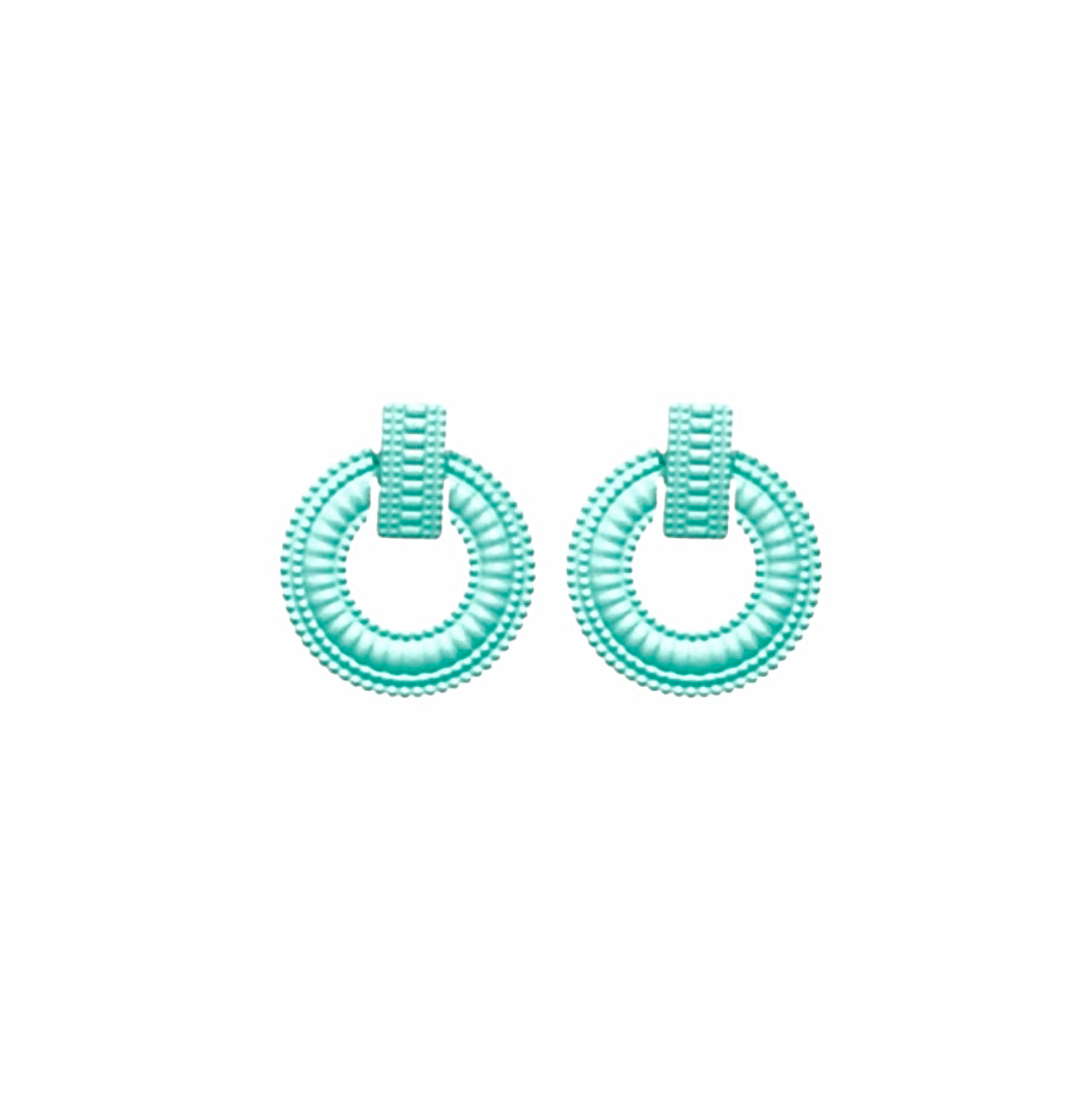NIKOLINA EARRINGS | AQUA